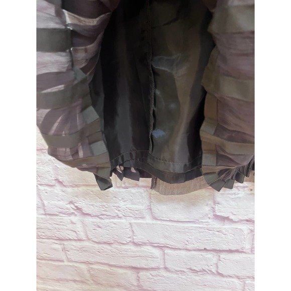 Antonio Melani 100% Linen Belted Fit And Flare Dress Size 0 - Picture 6 of 8